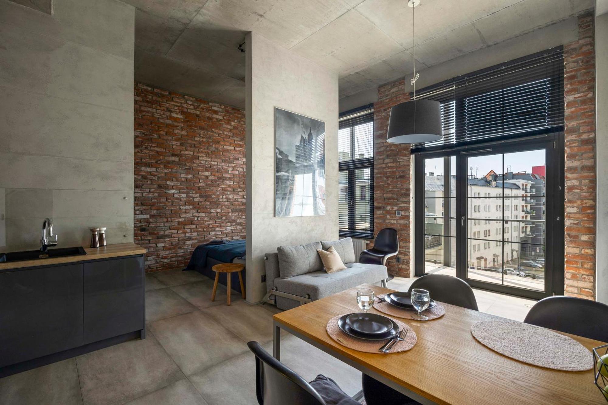 Brooklyn Loft Apartment - Old Town, Free Parking Wroclaw Dış mekan fotoğraf